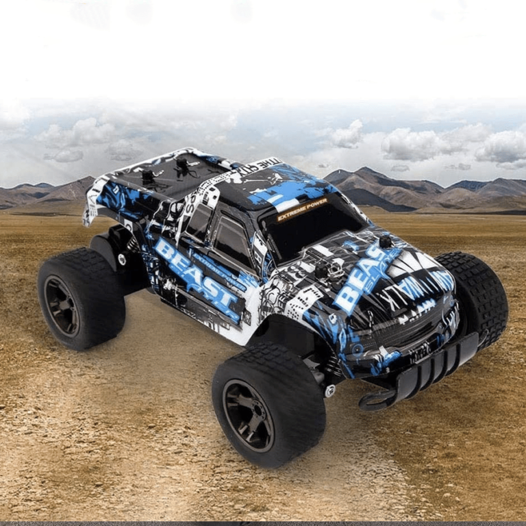 Voiture t?�l?�command?�e tout-terrain buggy bleue �?� Voitures T?�l?�command?�es